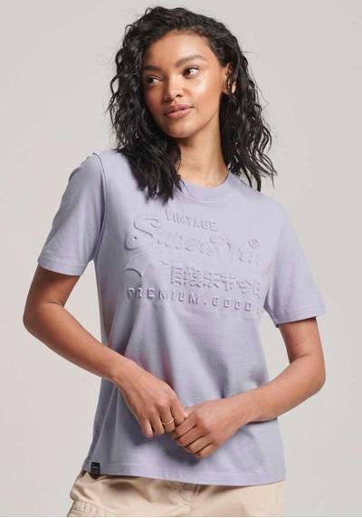 рубашка с круглым вырезом EMBOSSED VL T SHIRT