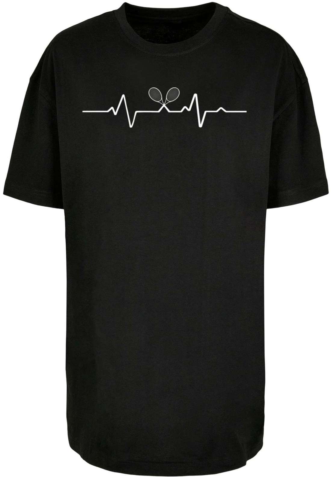 футболка Damen Ladies Tennis Beats Boyfriend Tee