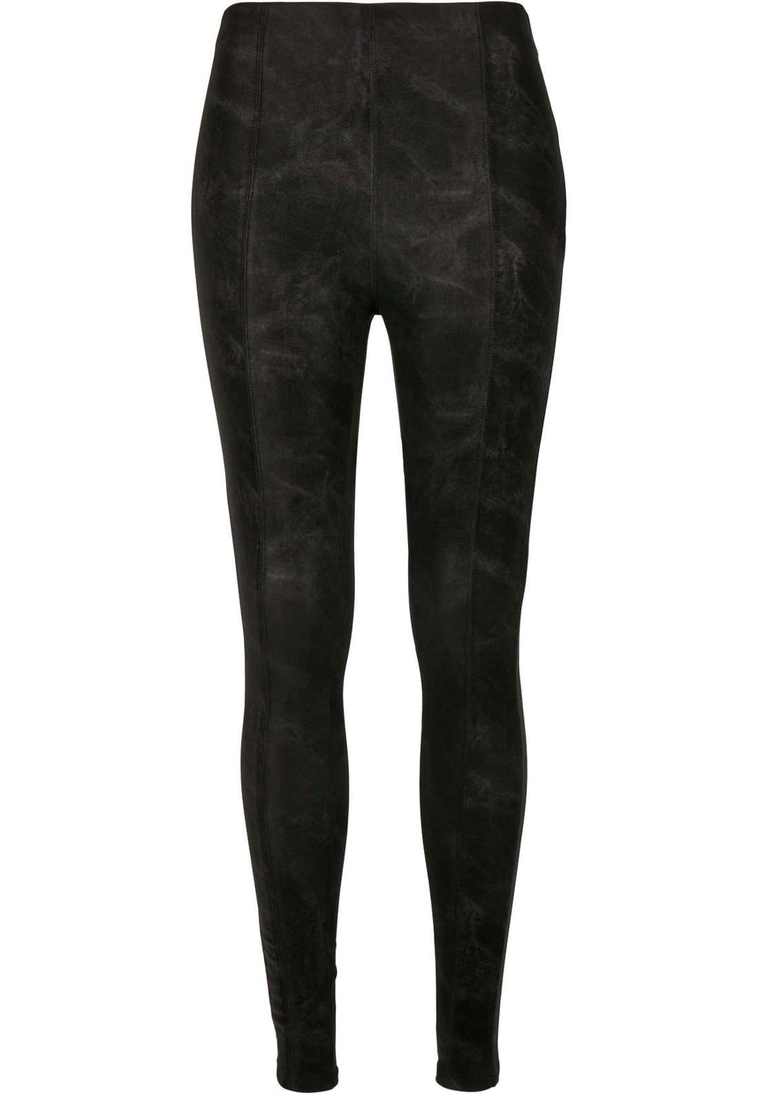 леггинсы Urban Classics Damen Ladies Washed Faux Leather Pants
