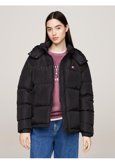 Стеганая куртка с капюшоном с вышитым логотипом TJW ALASKA PUFFER EXT