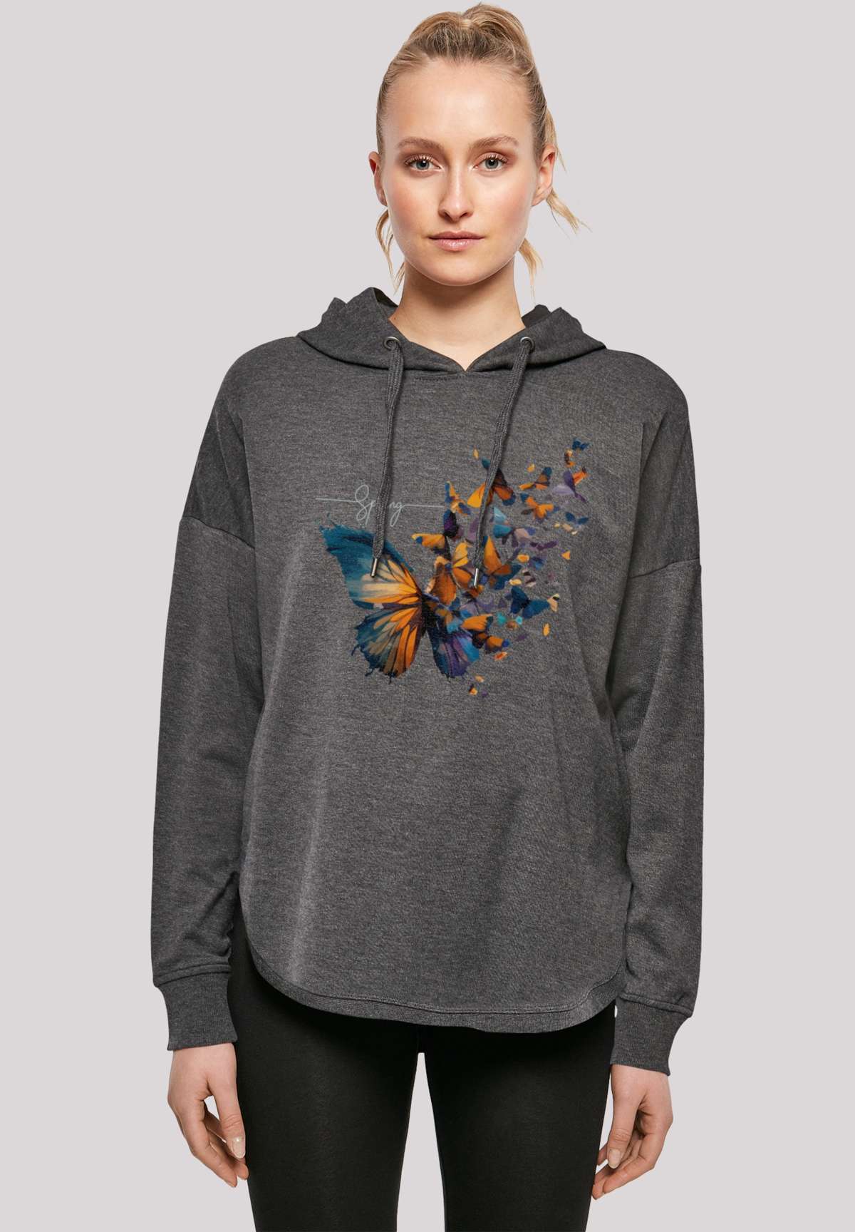 Толстовка с капюшоном Schmetterling Fruhling Oversize Hoodie