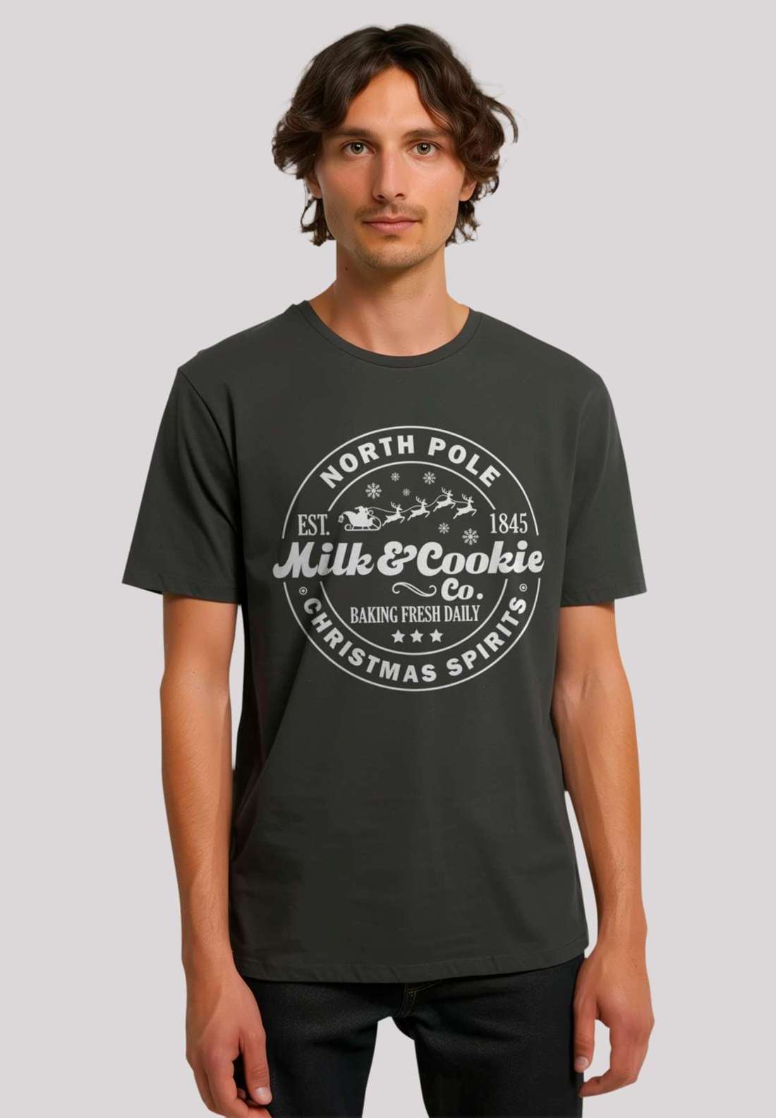 футболка Milk and Cookie Bakery Retro Weihnachten