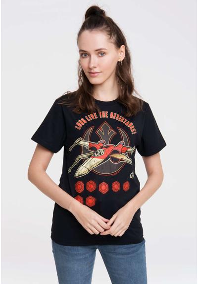 Футболка с лицензионным оригинальным дизайном Star Wars - Long Live The Resistance
