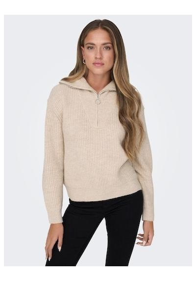 Вязаный свитер ONLBAKER L/S ZIP PULLOVER KNT NOOS