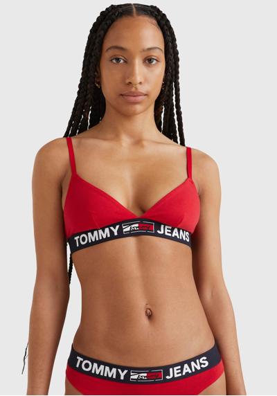 Бюстгальтер треугольной формы с надписью логотипа Tommy Hilfiger на