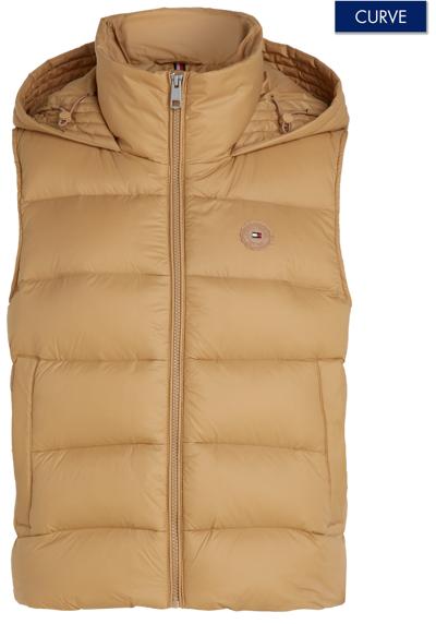 Стеганый жилет больших размеров. CRV CASUAL LW DOWN HOOD VEST