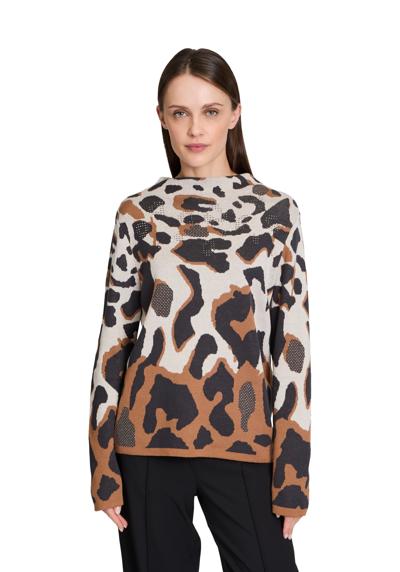 Вязаный свитер Strickpullover mit Jacquard