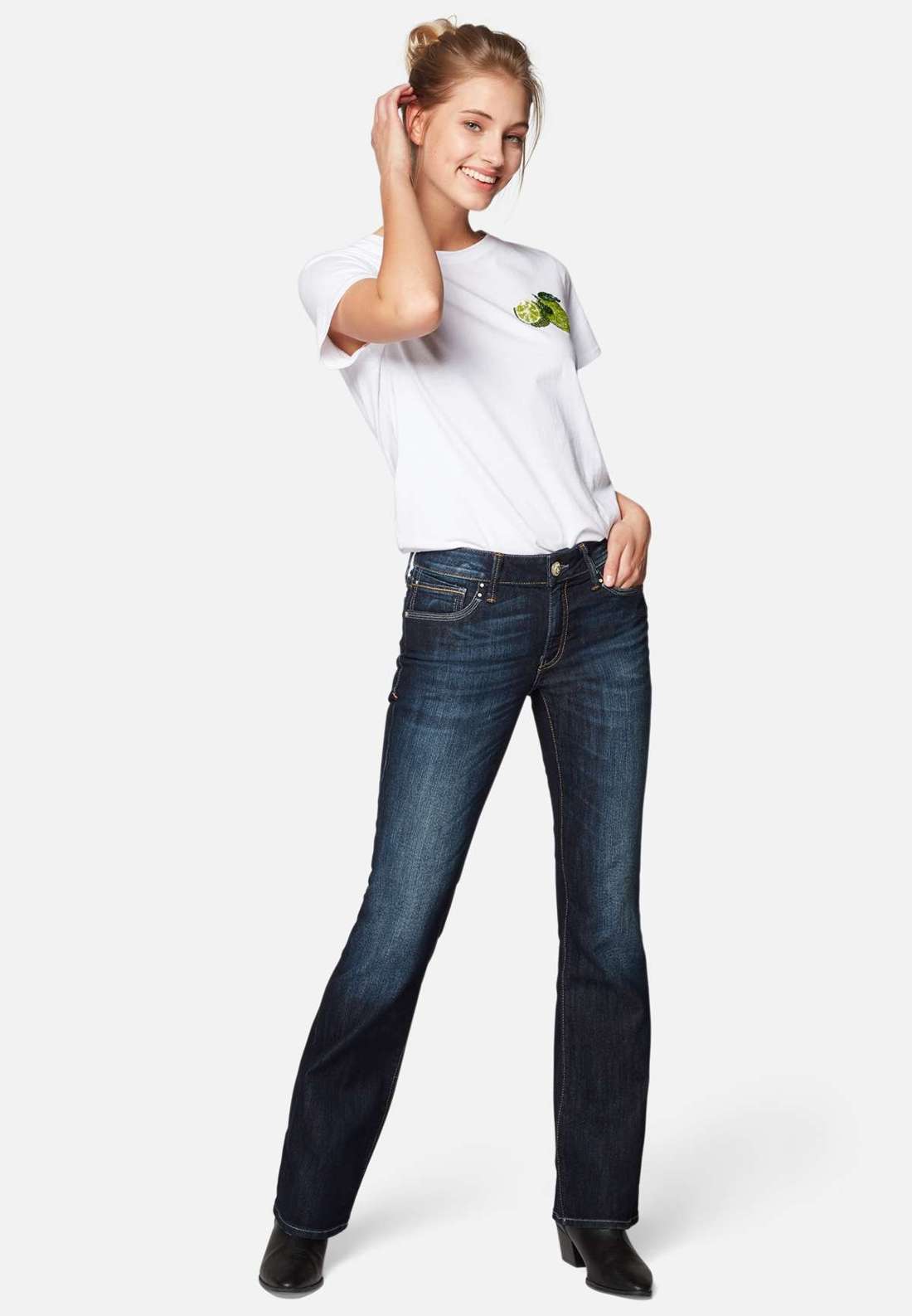Джинсы Bootcut BELLA MID-RISE