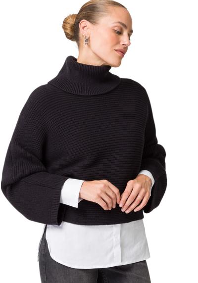 Вязаный свитер zero Pullover mit Rollkragen