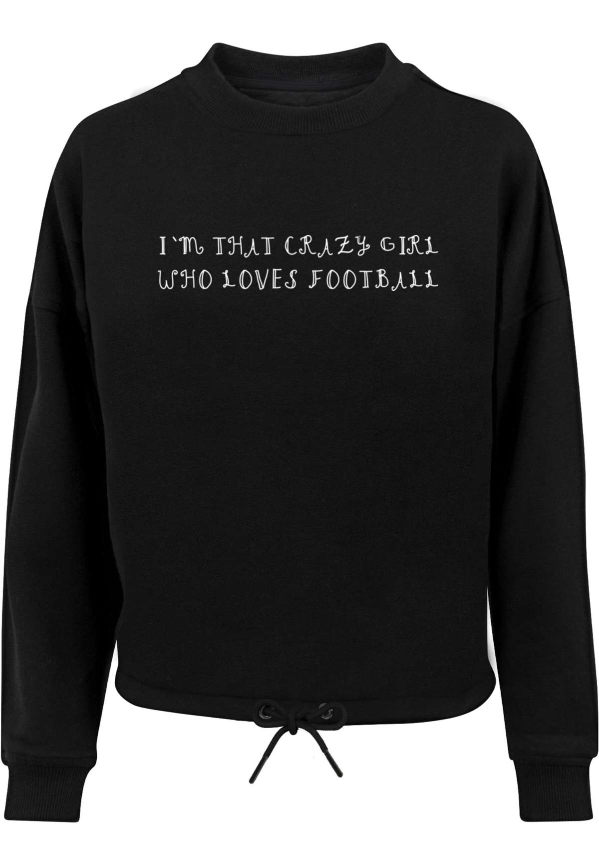 Свитера Damen Ladies Crazy Football Girl Oversize Crewneck