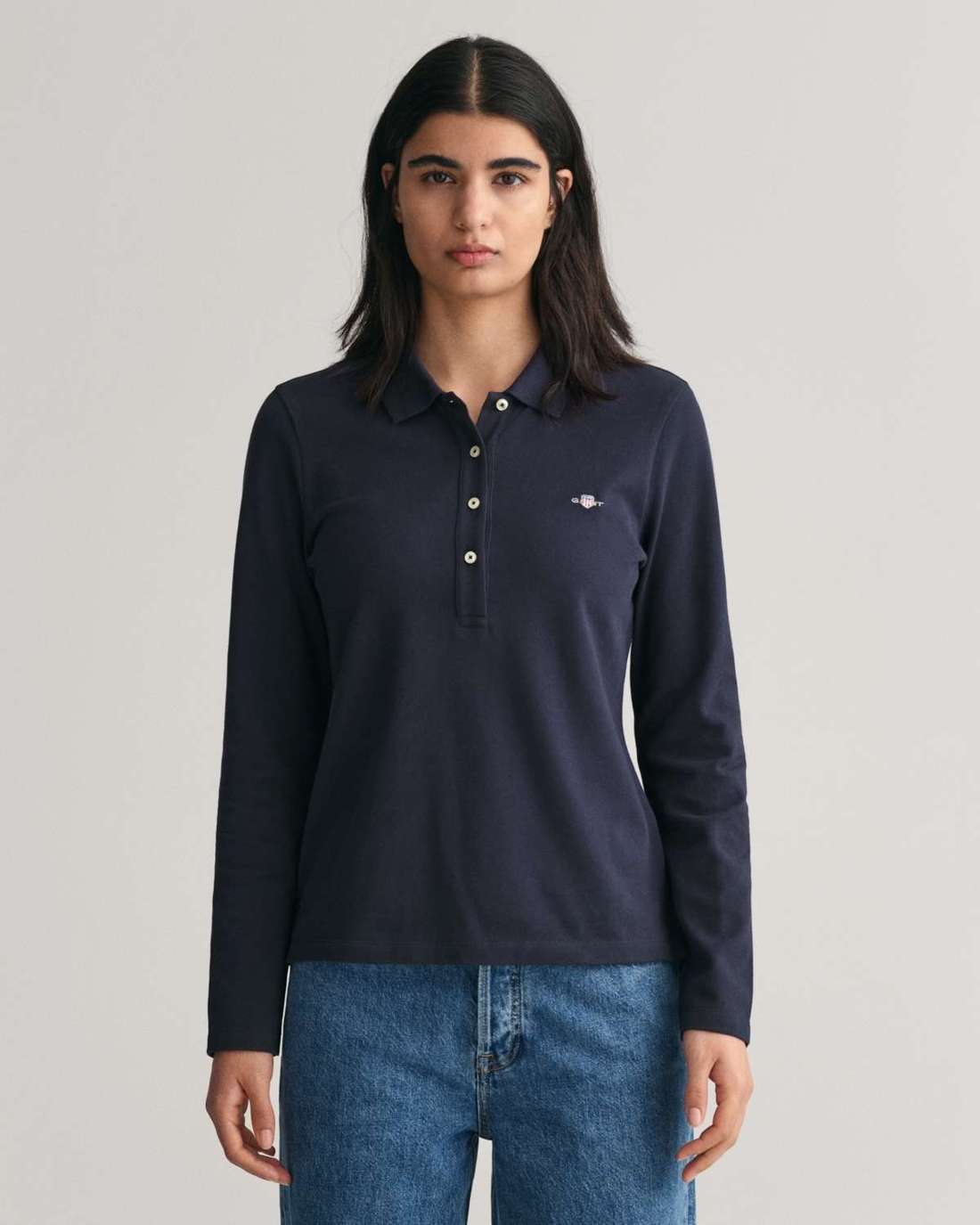 Рубашка поло с длинными рукавами SLIM SHIELD LS PIQUE POLO