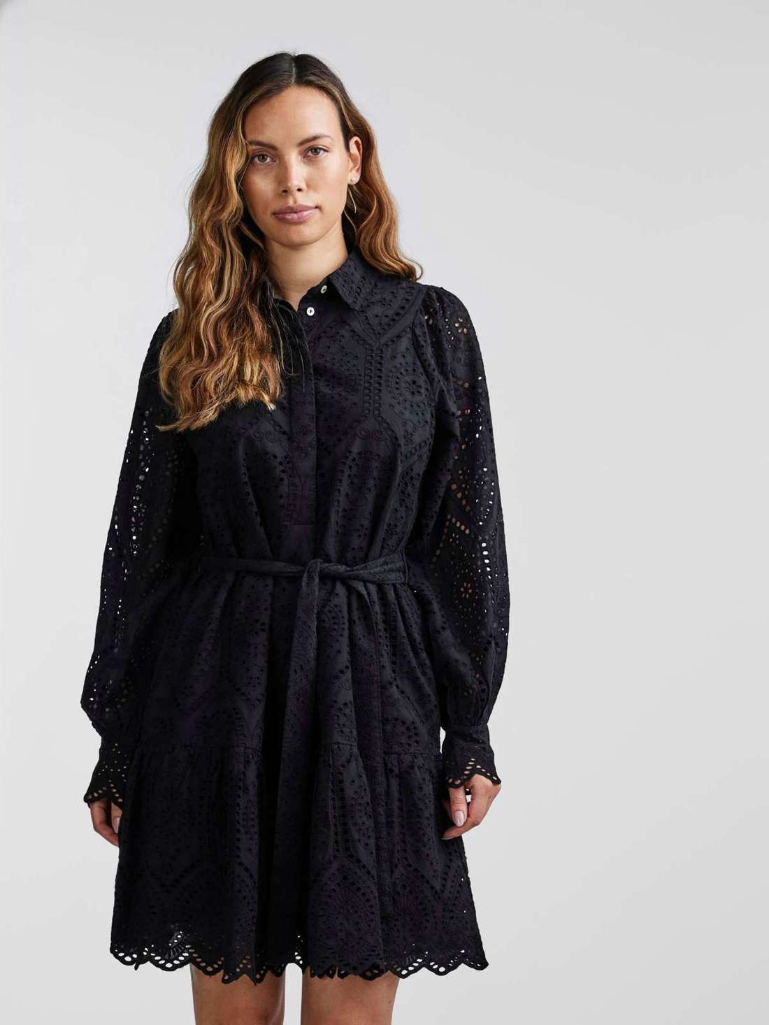 Мини-платье YASHOLI LS BELT DRESS S. NOOS