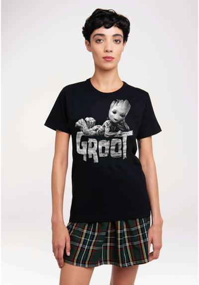 Футболка с забавным принтом Groot Marvel - Groot