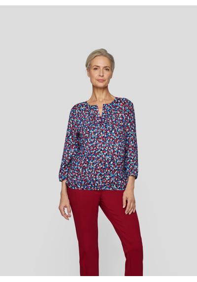 Классическая блузка Blumige Eleganz-Stilvolle Damenbluse für jeden Anlass