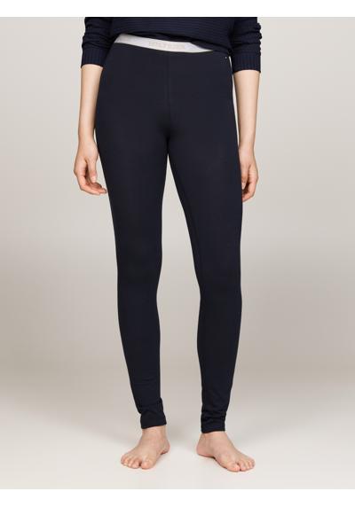 Леггинсы с надписью-логотипом LEGGING