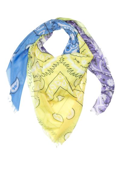 Модный шарф (1 шт.) с энергичным миксом узоров.