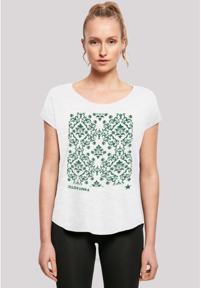 футболка Blumen Muster Grün