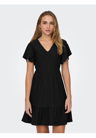 Платье из джерси »ONLSANDRA S/S V-NECK DRESS JRS«