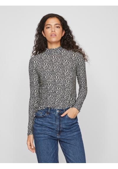 рубашка с воротником стойкой VILEOA L/S ROLLNECK TOP - NOOS