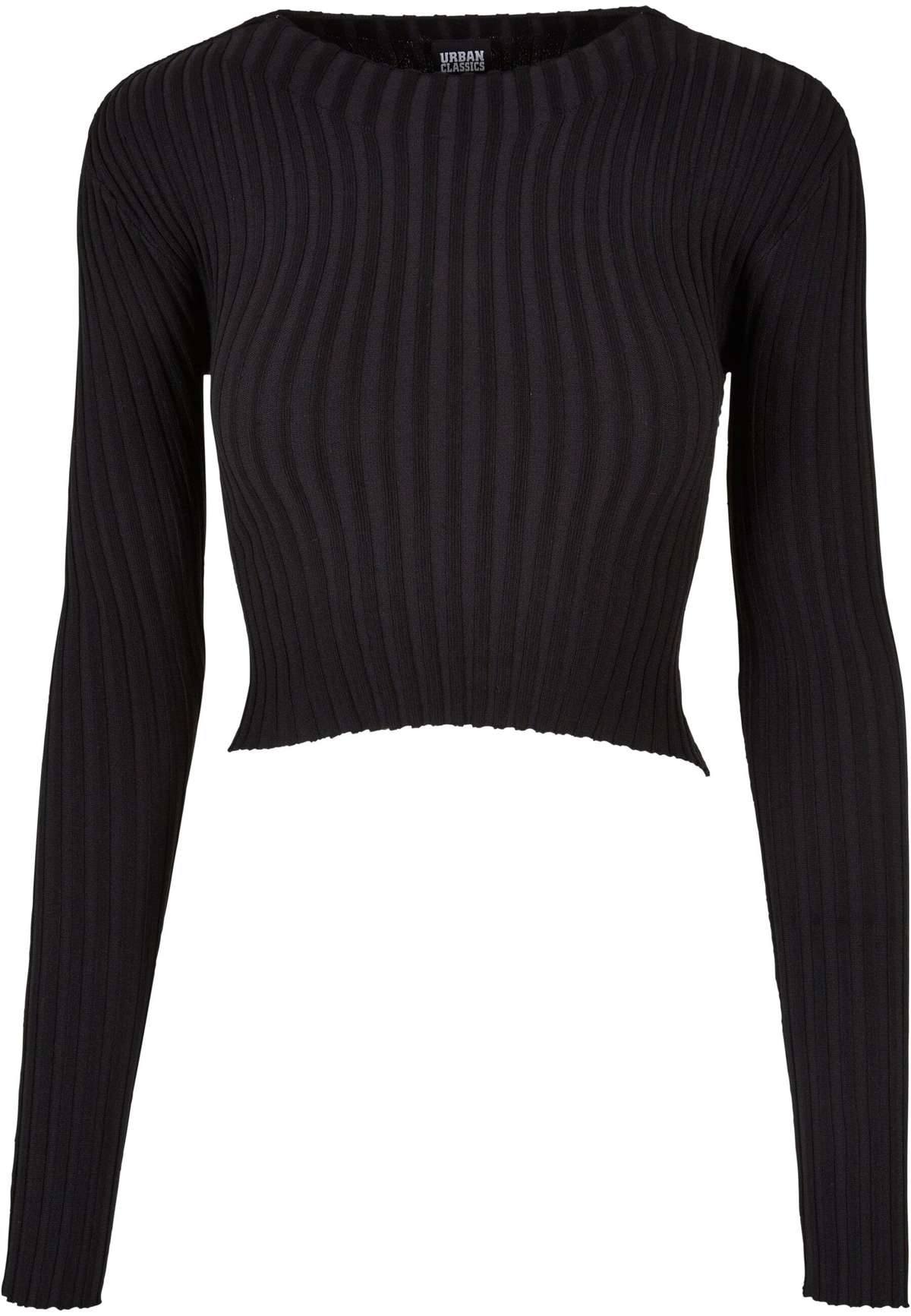 Свитер с круглым вырезом »Urban Classics Damen Ladies Short Rib Knit Twisted Back Sweater«