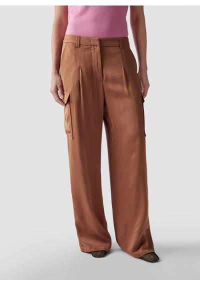 Брюки из джерси Stilvolle Cargo-Hose in Erdton