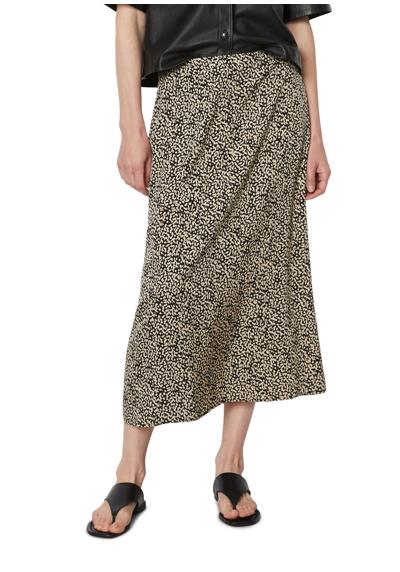 Тканая юбка aus Viskose-Twill