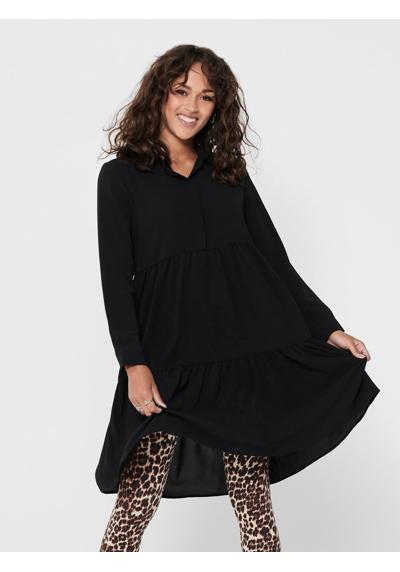 Платье-туника с воланом PIPER L/S SHIRT DRESS WVN NOOS