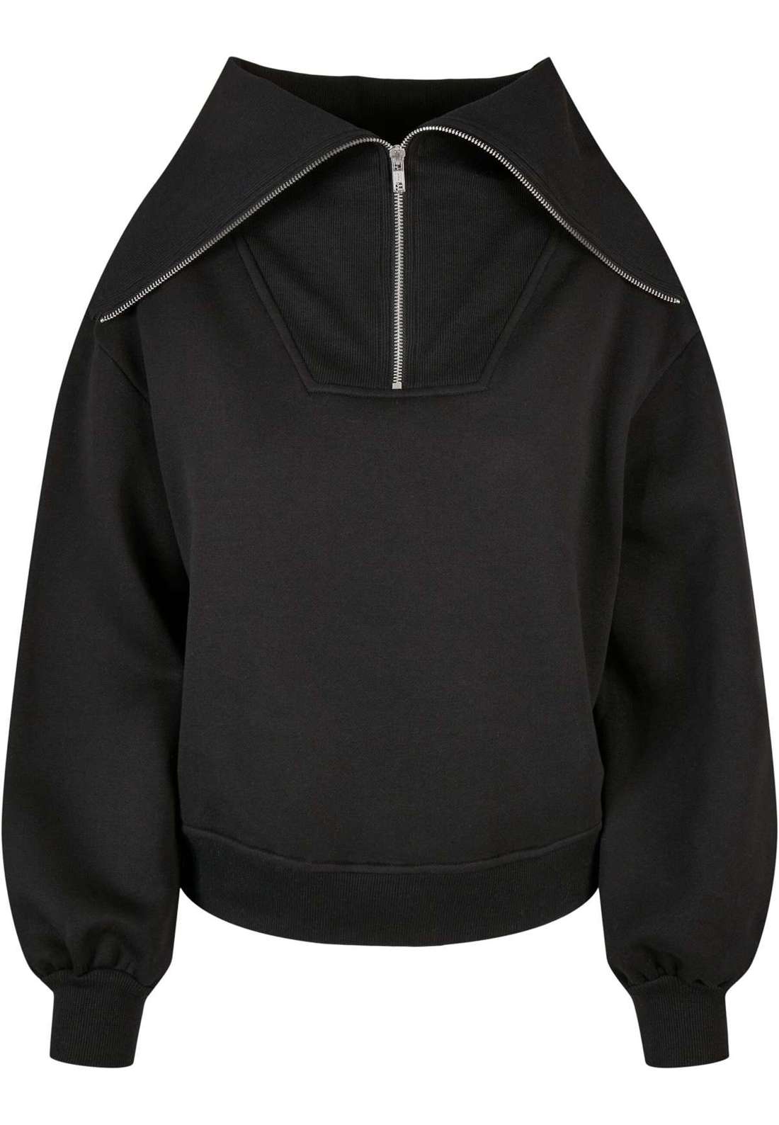 Свитера Urban Classics Damen Ladies Oversized High Neck Troyer Crew