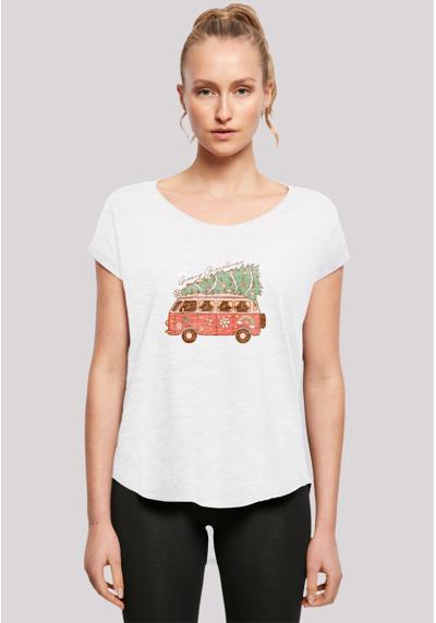 футболка Groovy Weihnachten Camper Van