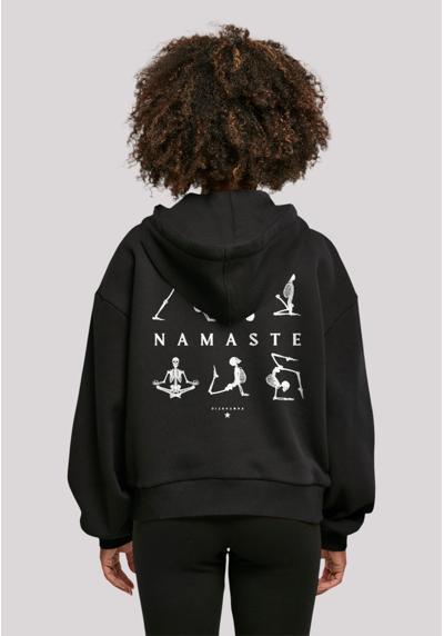 толстовка Namaste Yoga Skelett Halloween