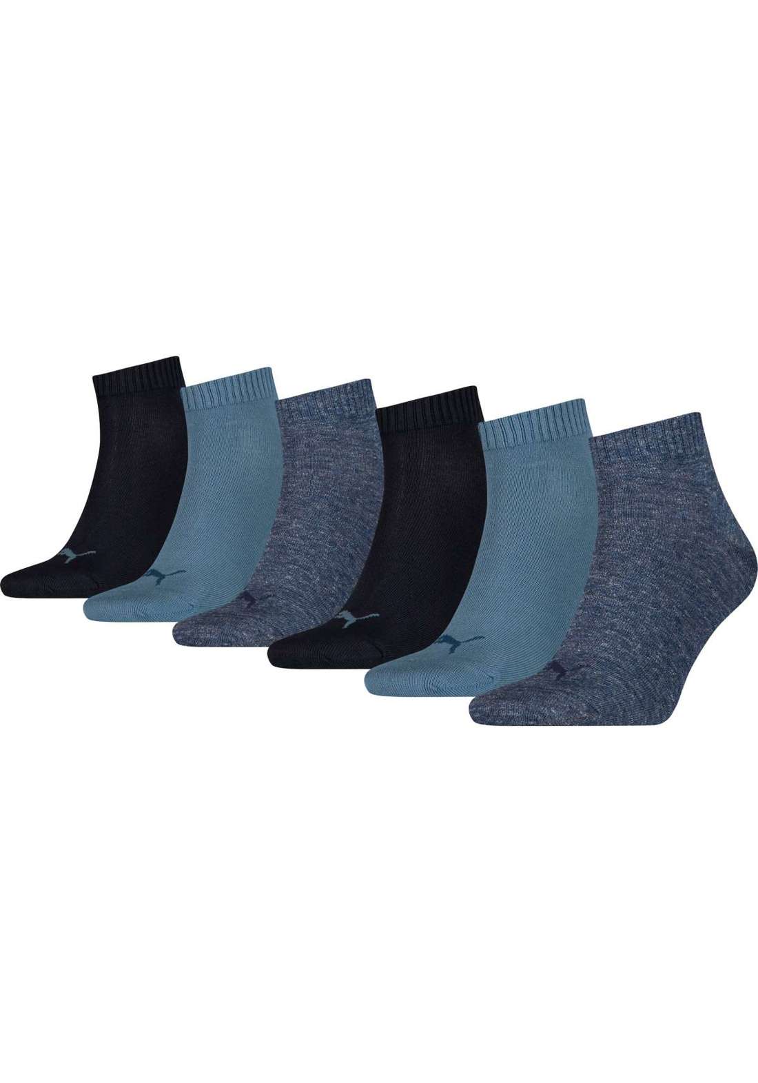 Короткие носки UNISEX QUARTER PLAIN 6P ECOM