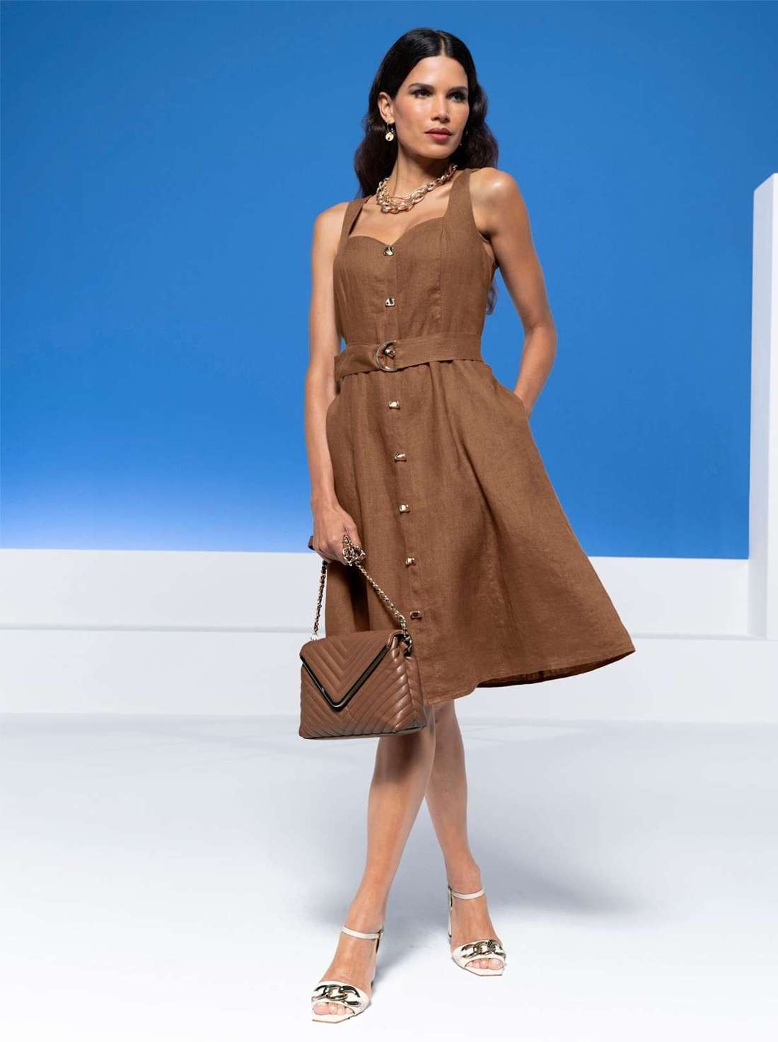 Летнее платье Leinenkleid