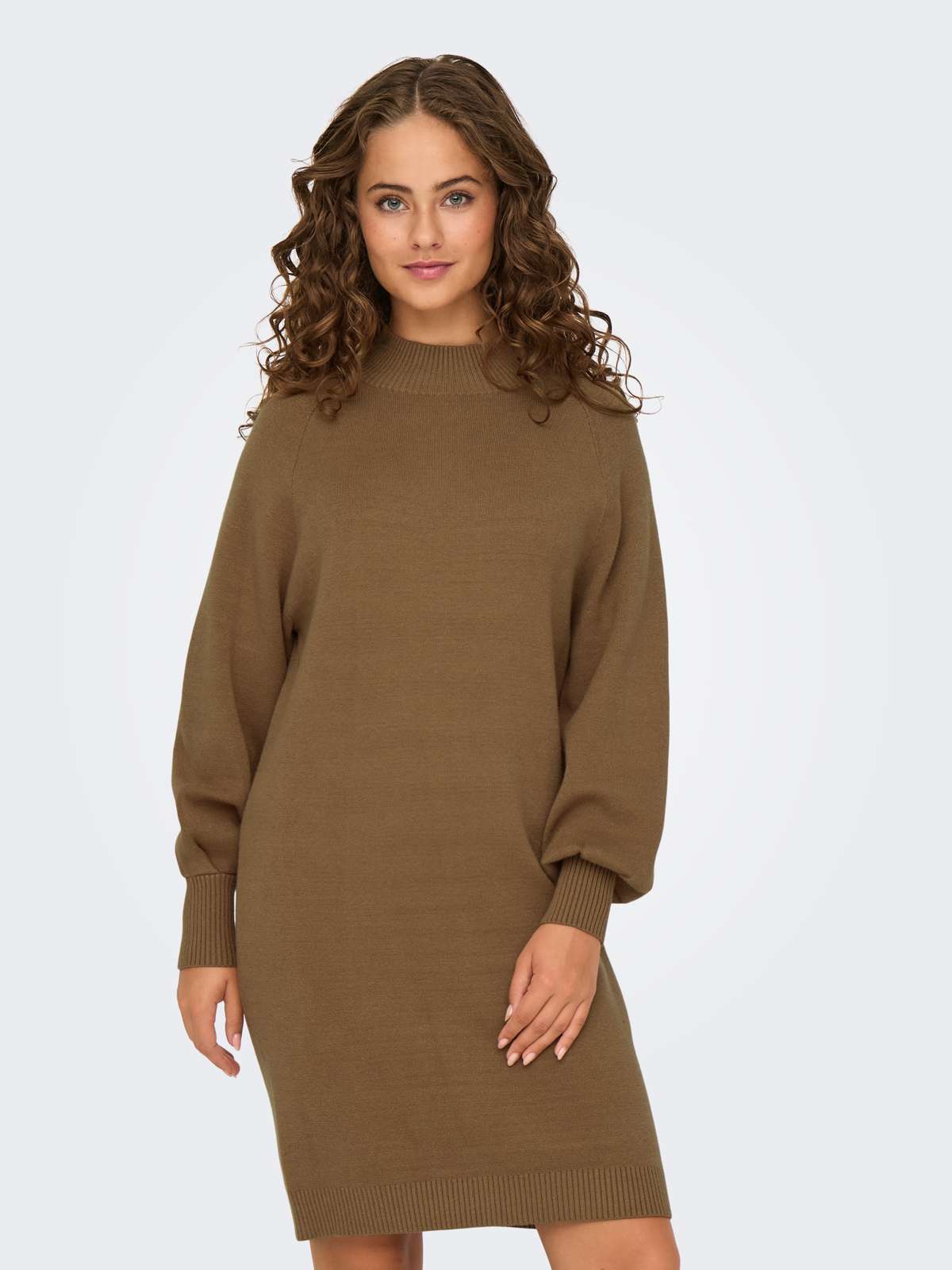 Трикотажное платье »ONLFRIDA LIFE LS HIGHNECK DRESS CC KNT«