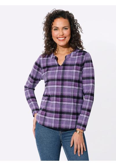 Рубашка с длинным рукавом Jacquard-Shirt