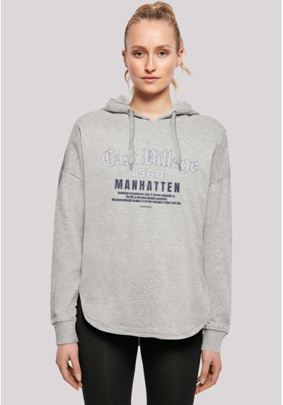 Толстовка с капюшоном East Village Manhatten OVERSIZE HOODIE