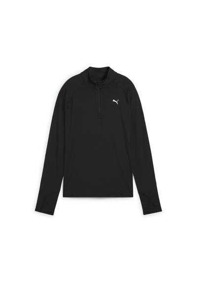 Беговая рубашка RUN VELOCITY CLOUDSPUN Shirt mit viertellangem Reißverschluss