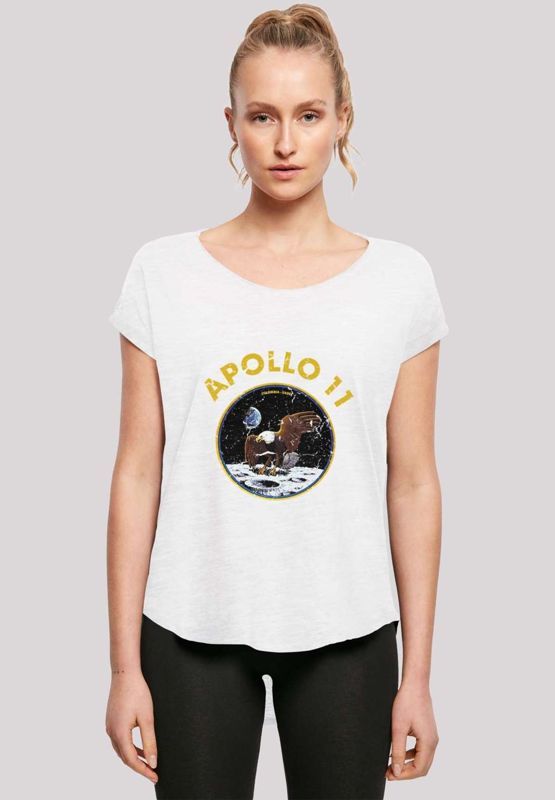 футболка NASA Classic Mondlandung White