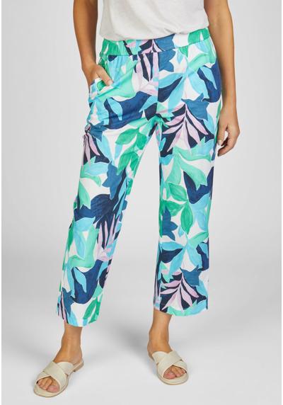 Брюки из джерси Gemusterte Sommerhose