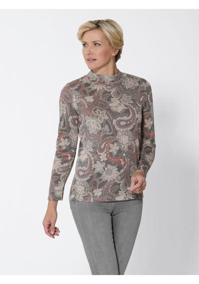 Свитер с воротником-стойкой Pullover