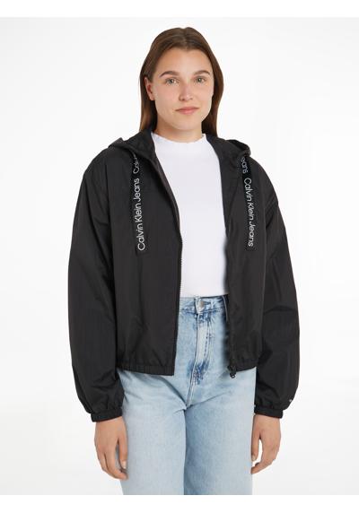 Уличная куртка с капюшоном с надписью-логотипом »LOGO DRAWSTRING WINDBREAKER«