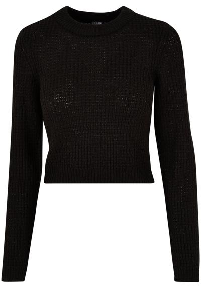 Свитер с круглым вырезом Urban Classics Damen Ladies Short Waffle Sweater