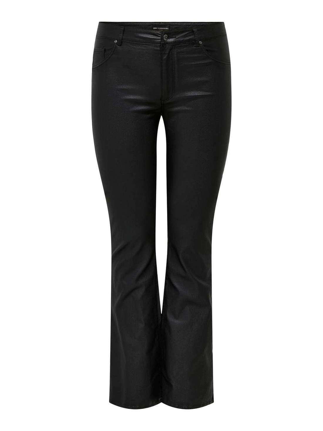 Брюки из искусственной кожи CARBLUSH MID FLARED COATED PNT NOOS