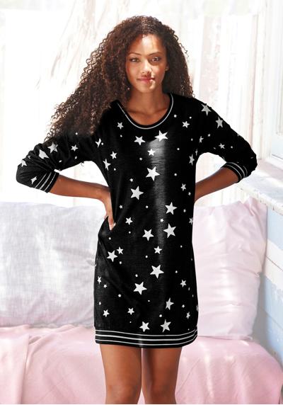 Пижама с модным звездным принтом