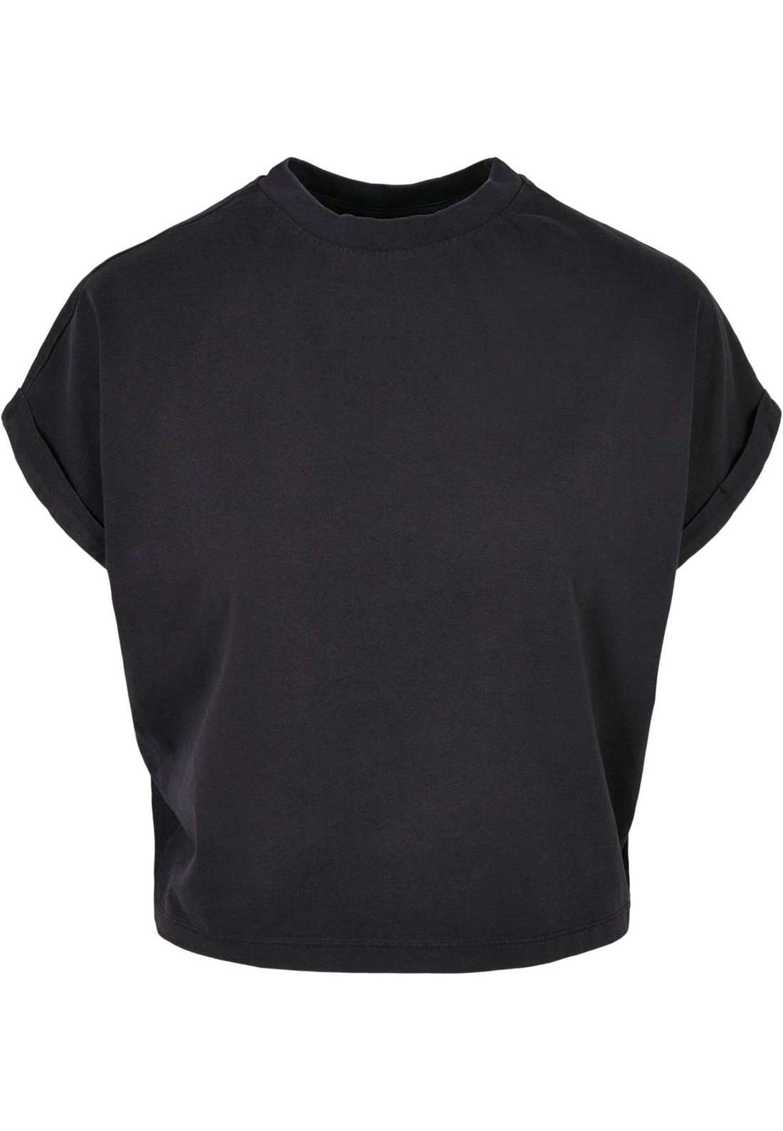 футболка Urban Classics Damen Ladies Short Pigment Dye Cut On Sleeve Tee