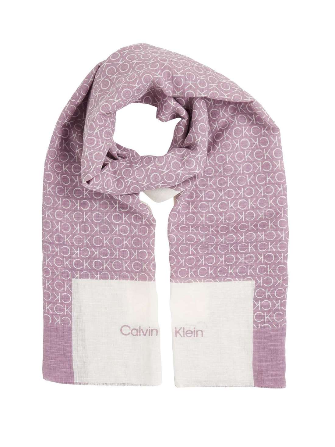 Шарф GEO MINIMAL LOGO LINEN STOLE