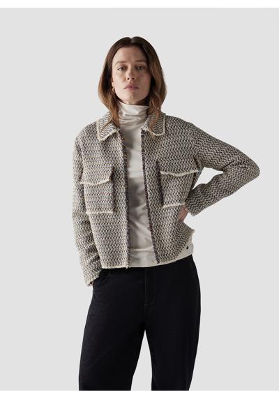 Блуза Klassische Tweed-Jacke für zeitlose Eleganz