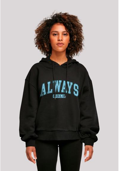 Толстовка с капюшоном »Always Cold Collegiate Cozy Winter«