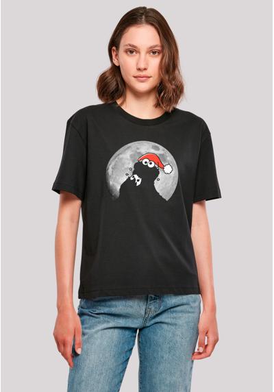 футболка Krümelmonster Weihnachten