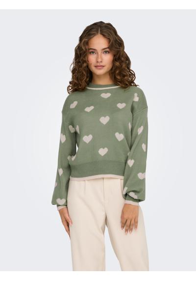 Свитер с круглым вырезом ROMANCE L/S JACQ. PULLOVER KNT NOOS