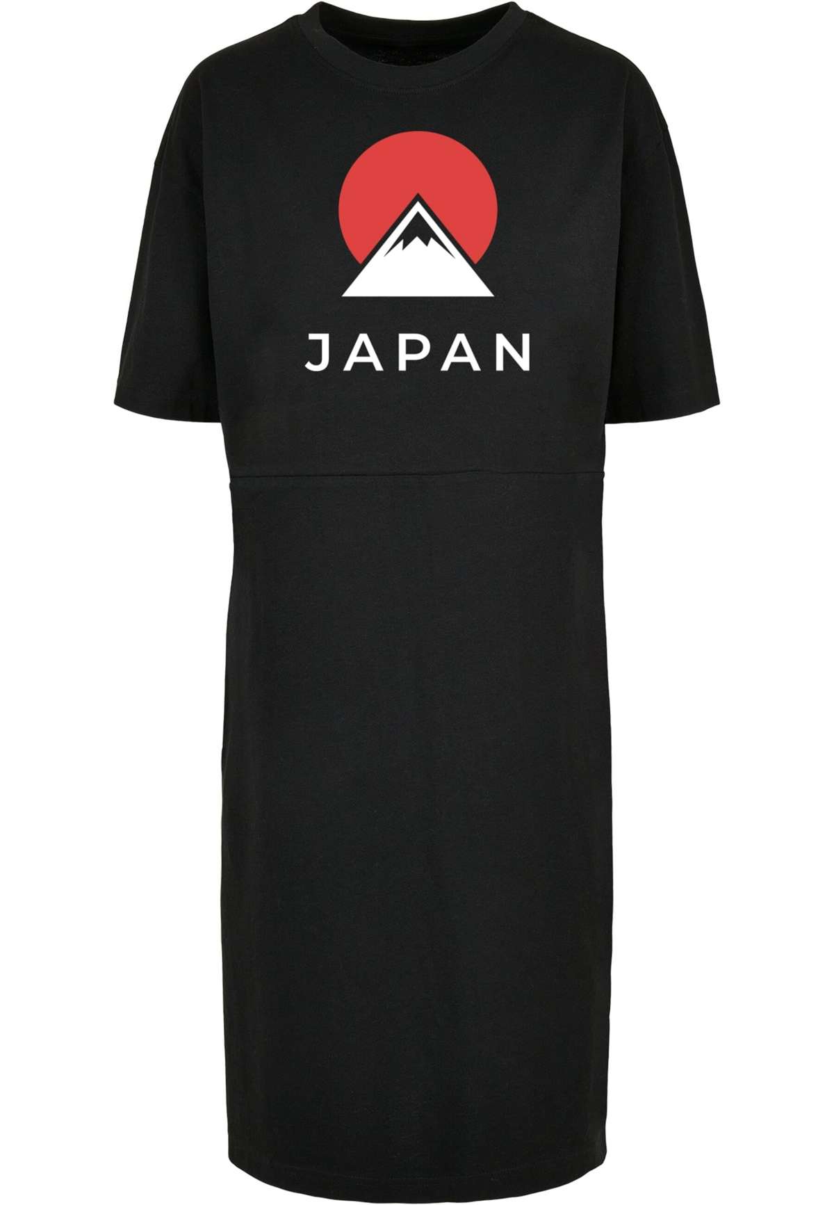 Платье-рубашка »Damen Ladies Japan X Organic Oversized Slit Tee Dress«